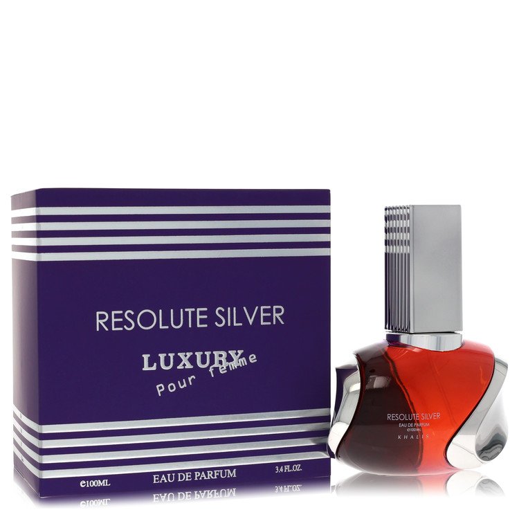 Resolute Silver by Khalis 3.4 oz oz Eau De Parfum Spray for Women - Perfumes4All
