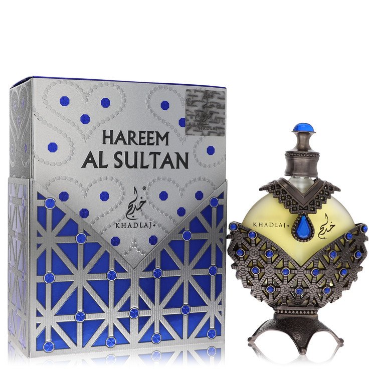 Khadlaj Hareem Al Sultan Blue Perfume by Khadlaj Concentrated Perfume OIl (Unisex) 1.18 oz for Women - Authentic Fragrance - Discount Women Perfume or Cologne Fragrance