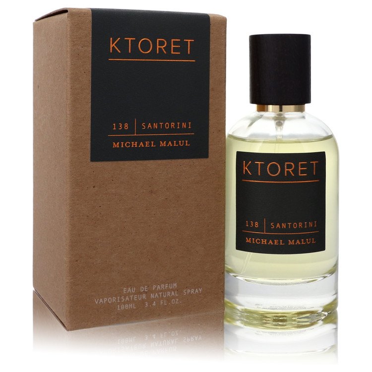 Ktoret 138 Santorini Cologne by Michael Malul Eau De Parfum Spray 3.4 oz for Men - Authentic Fragrance - Discount Men Perfume or Cologne Fragrance
