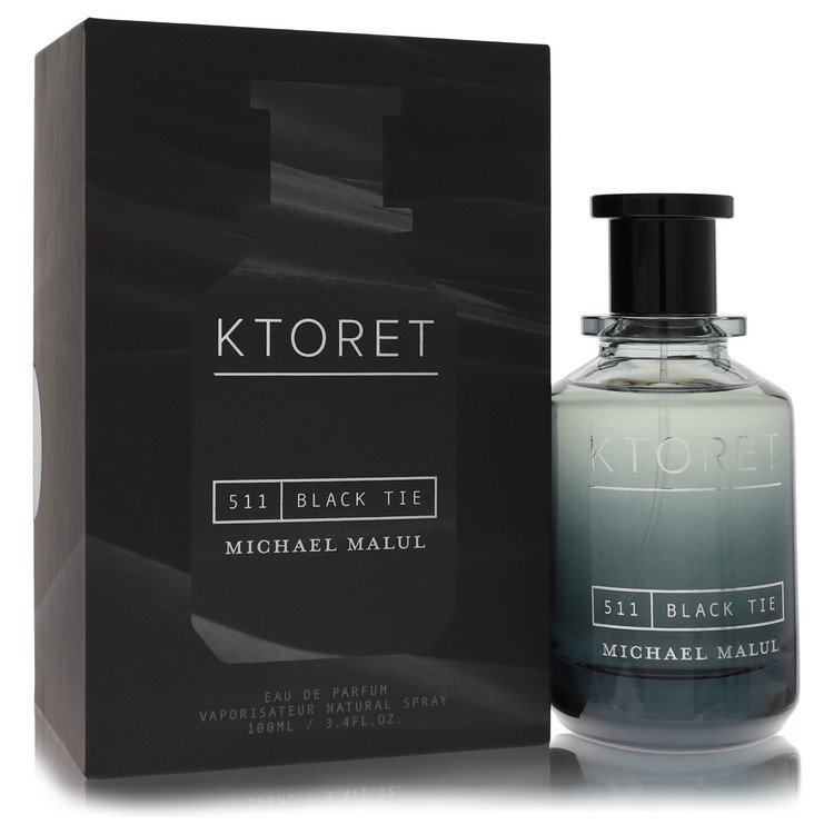 Ktoret 511 Black Tie Cologne by Michael Malul Eau De Parfum Spray 3.4 oz for Men - Authentic Fragrance - Discount Men Perfume or Cologne Fragrance