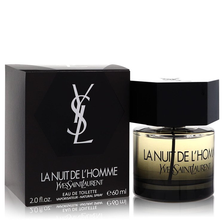 Yves Saint Laurent Ysl La Nuit De L Homme Eau De Toilette Spray 2.0 Oz Cologne