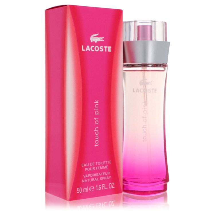 Touch of Pink Perfume by Lacoste Eau De Toilette Spray 1.6 oz for Women - Authentic Fragrance - Discount Women Perfume or Cologne Fragrance