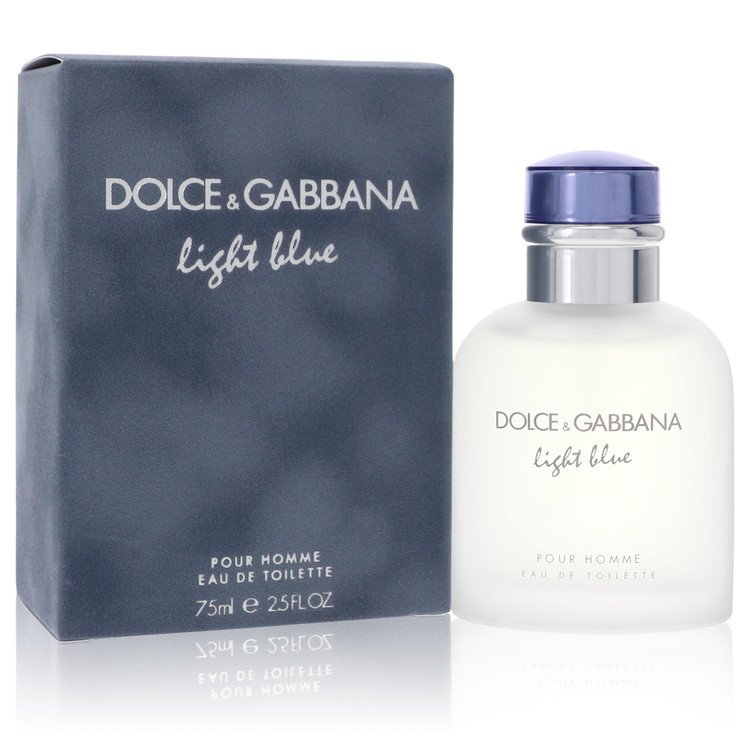 Light Blue Cologne by Dolce & Gabbana Eau De Toilette Spray 2.5 oz for Men - Authentic Fragrance - Discount Men Perfume or Cologne Fragrance