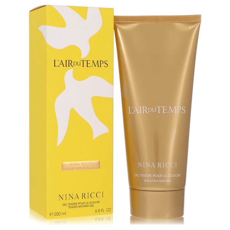 L'Air Du Temps Perfume by Nina Ricci Shower Gel 6.6 oz for Women - Authentic Fragrance - Discount Women Perfume or Cologne Fragrance
