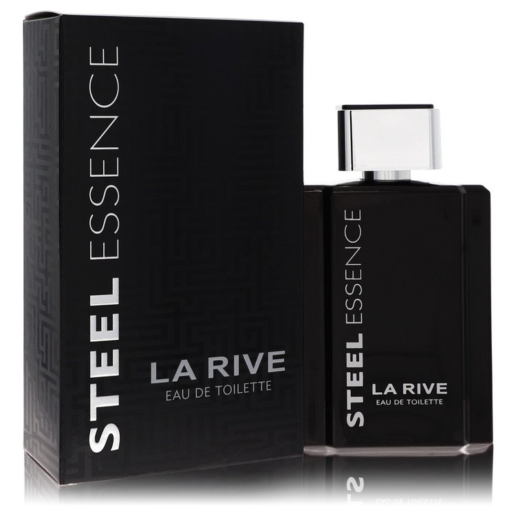 Steel Essence By by La Rive 3.3 oz oz Eau De Toilette Spray for Men - Perfumes4All