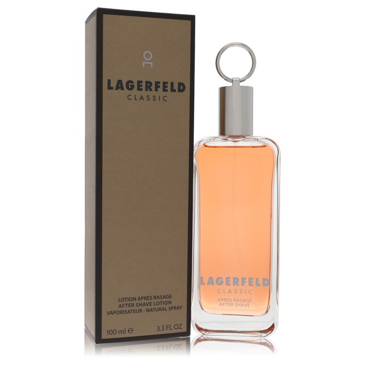 Lagerfeld Cologne by Karl Lagerfeld After Shave Lotion 3.3 oz for Men - Authentic Fragrance - Discount Men Perfume or Cologne Fragrance