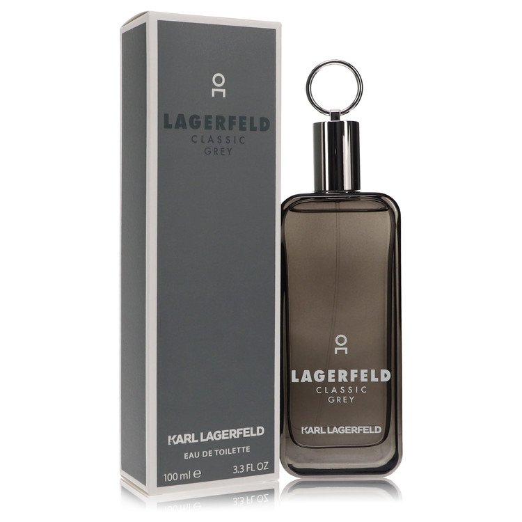 Lagerfeld Classic Grey Cologne by Karl Lagerfeld Eau De Toilette Spray 3.3 oz for Men - Authentic Fragrance - Discount Men Perfume or Cologne Fragrance