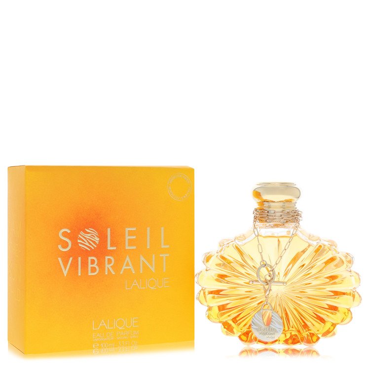 Lalique Soleil Vibrant Perfume by Lalique Eau De Parfum Spray 3.4 oz for Women - Authentic Fragrance - Discount Women Perfume or Cologne Fragrance