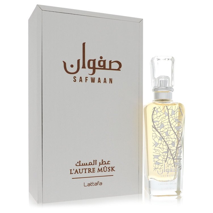 Lattafa Safwaan L'autre Musk Perfume by Lattafa Eau De Parfum Spray (Unisex) 3.4 oz for Women - Authentic Fragrance - Discount Women Perfume or Cologne Fragrance