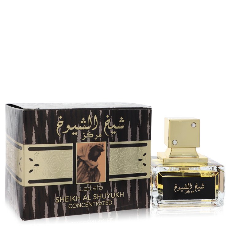 Lattafa Sheikh Al Shuyukh Cologne by Lattafa Eau De Parfum Spray Concentrated (Unisex) 3.4 oz for Men - Authentic Fragrance - Discount Men Perfume or Cologne Fragrance