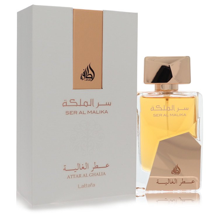 Lattafa Ser Al Malika Perfume by Lattafa Eau De Parfum Spray 3.4 oz for Women - Authentic Fragrance - Discount Women Perfume or Cologne Fragrance