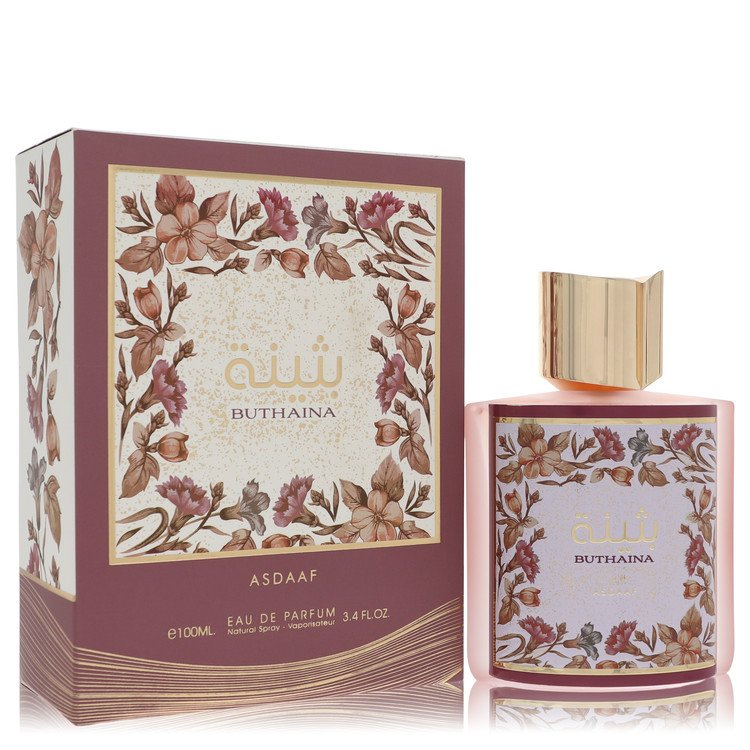 Asdaaf Buthaina By by Lattafa 3.4 oz oz Eau De Parfum Spray for Men - Perfumes4All