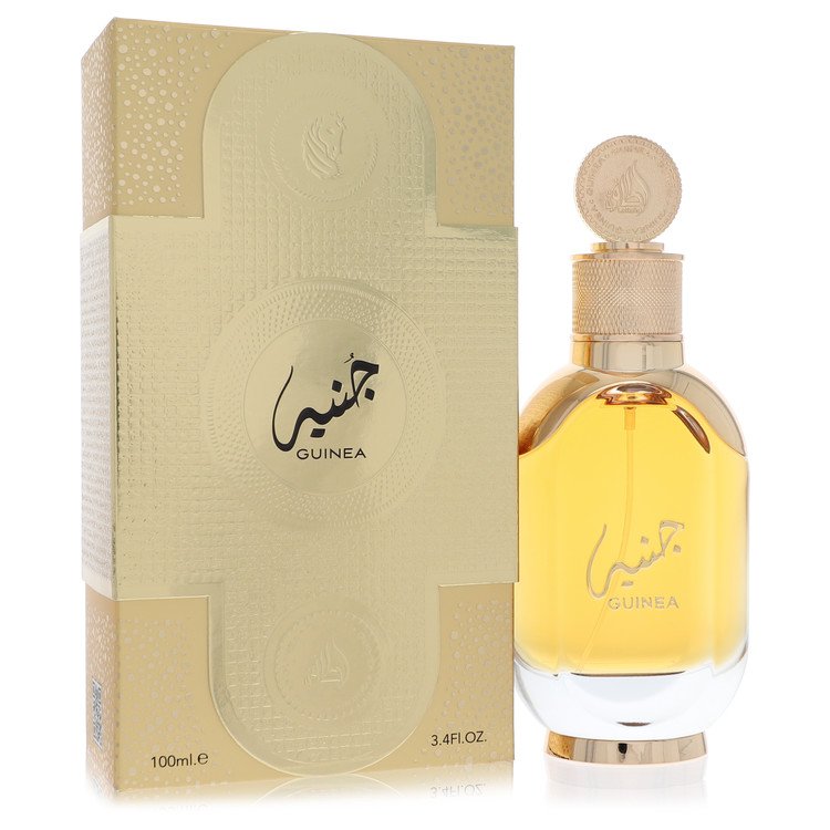 Lattafa Guinea Cologne by Lattafa Eau De Parfum Spray (Unisex) 3.4 oz for Men - Authentic Fragrance - Discount Men Perfume or Cologne Fragrance