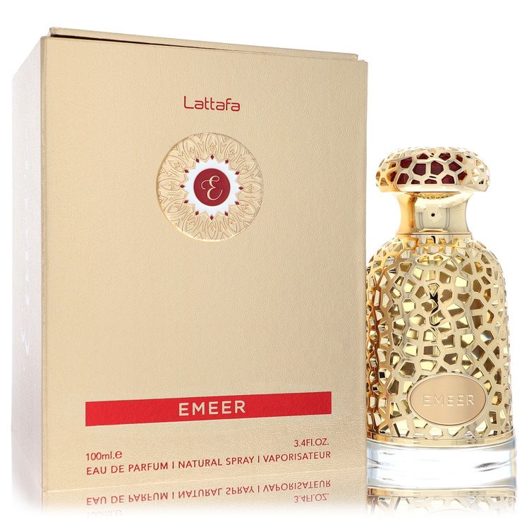 Emeer Cologne By Lattafa 3.4 Oz Eau De Parfum Spray For Men In Box