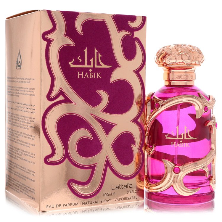 Lattafa Habik Perfume by Lattafa Eau De Parfum Spray 3.4 oz for Women - Authentic Fragrance - Discount Women Perfume or Cologne Fragrance