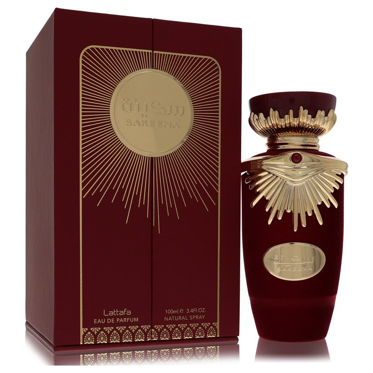 Sakeena by Lattafa 3.4 oz Eau De Parfum Spray for Men - Perfumes4All