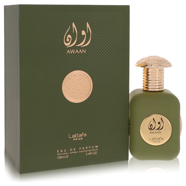 Lattafa Pride Awaan Cologne by Lattafa Eau De Parfum Spray (Unisex) 3.4 oz for Men - Authentic Fragrance - Discount Men Perfume or Cologne Fragrance