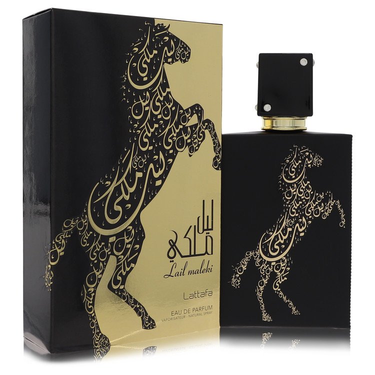 Lattafa Lail Maleki Cologne by Lattafa Eau De Parfum Spray (Unisex) 3.4 oz for Men - Authentic Fragrance - Discount Men Perfume or Cologne Fragrance