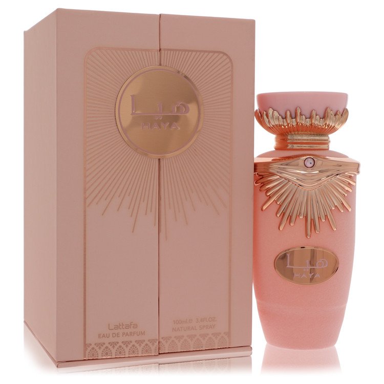 Haya Cologne By Lattafa 3.4 Oz Eau De Parfum Spray For Men In Box