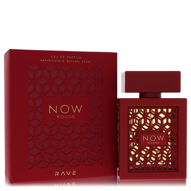Lattafa Rave Now Rouge Perfume by Lattafa Eau De Parfum Spray 3.4 oz for Women - Authentic Fragrance - Discount Women Perfume or Cologne Fragrance