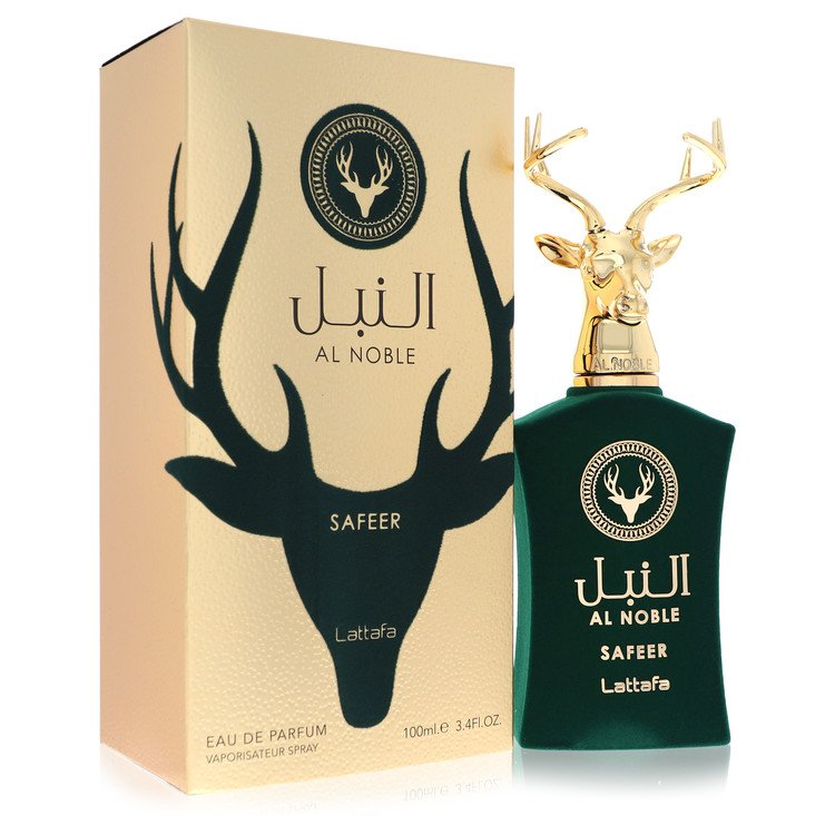 Lattafa Al Noble Safeer Cologne by Lattafa Eau De Parfum Spray (Unisex) 3.4 oz for Men - Authentic Fragrance - Discount Men Perfume or Cologne Fragrance