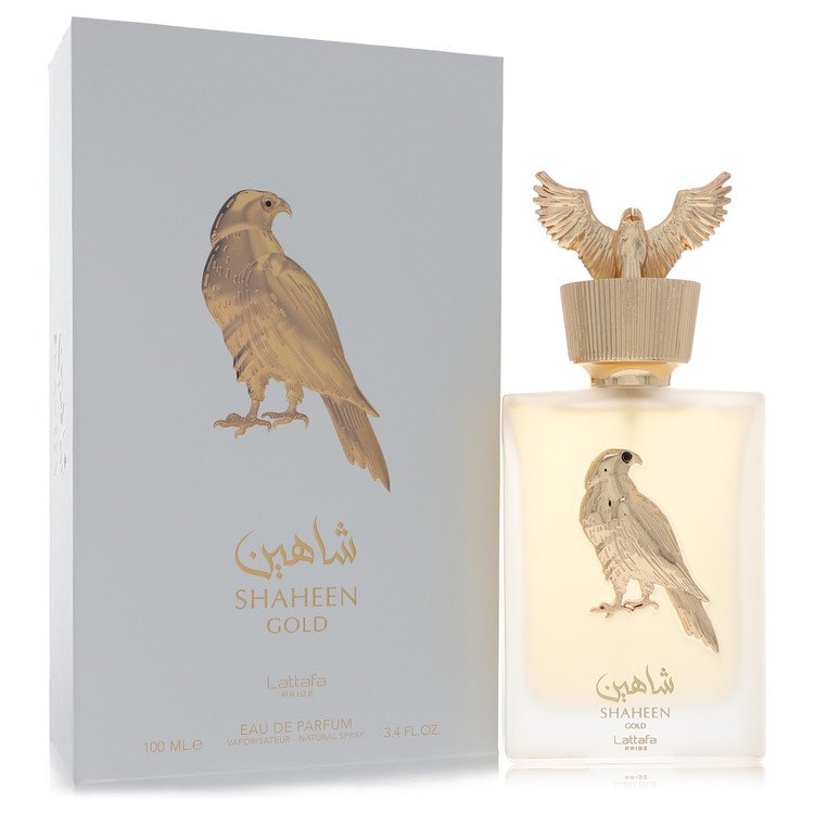 Lattafa Pride Shaheen Gold Perfume by Lattafa Eau De Parfum Spray 3.4 oz for Women - Authentic Fragrance - Discount Women Perfume or Cologne Fragrance