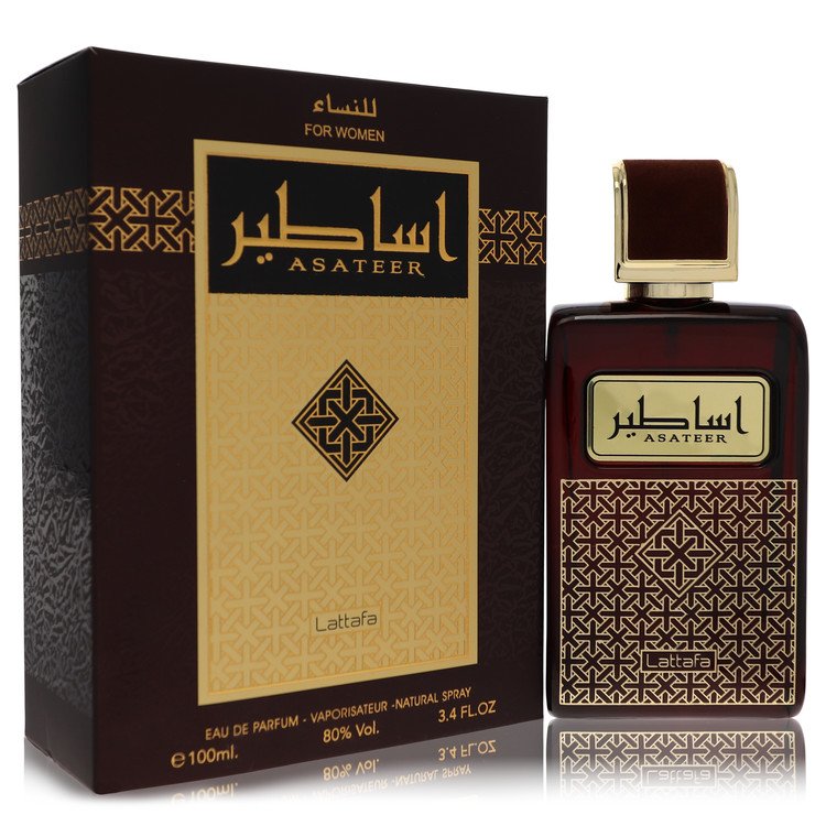 Lattafa Asateer Perfume by Lattafa Eau De Parfum Spray 3.4 oz for Women - Authentic Fragrance - Discount Women Perfume or Cologne Fragrance