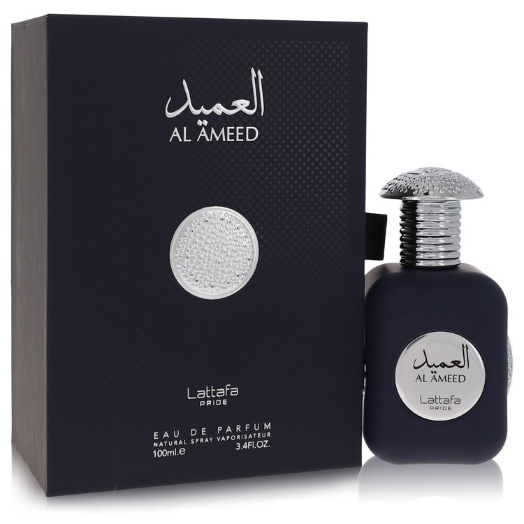 Lattafa Pride Al Ameed Cologne by Lattafa Eau De Parfum Spray (Unisex) 3.4 oz for Men - Authentic Fragrance - Discount Men Perfume or Cologne Fragrance
