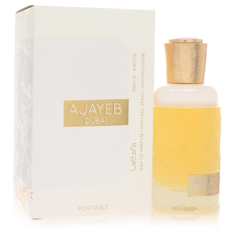 Lattafa Ajayeb Dubai Portrait Cologne by Lattafa Eau De Parfum Spray (Unisex) 3.4 oz for Men - Authentic Fragrance - Discount Men Perfume or Cologne Fragrance