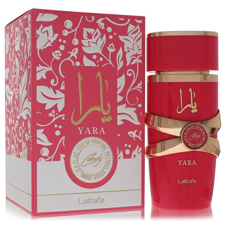 Yara Candy Perfume By Lattafa 3.4 Oz Eau De Parfum Spray For Women In Box