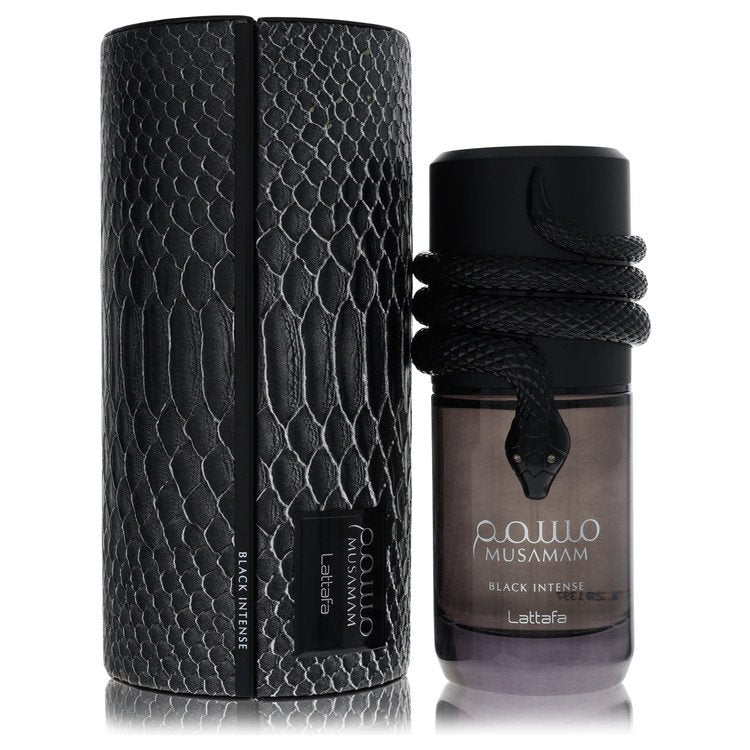 Musamam Black Intense by Lattafa 3.4 oz oz Eau De Parfum Spray for Men - Perfumes4All