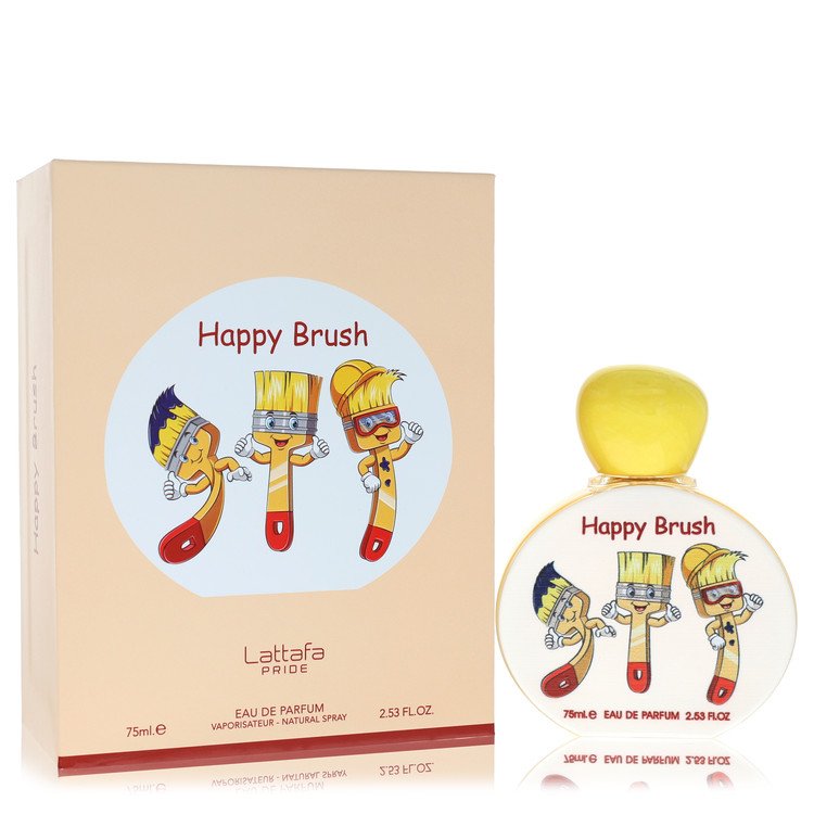 Lattafa Pride Happy Brush Perfume by Lattafa Eau De Parfum Spray 2.5 oz for Women - Authentic Fragrance - Discount Women Perfume or Cologne Fragrance