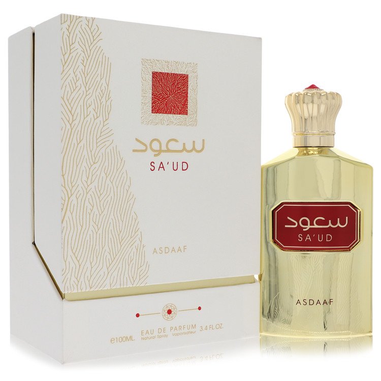 Lattafa Asdaaf Sa'ud Perfume by Lattafa Eau De Parfum Spray (Unisex) 3.4 oz for Women - Authentic Fragrance - Discount Women Perfume or Cologne Fragrance