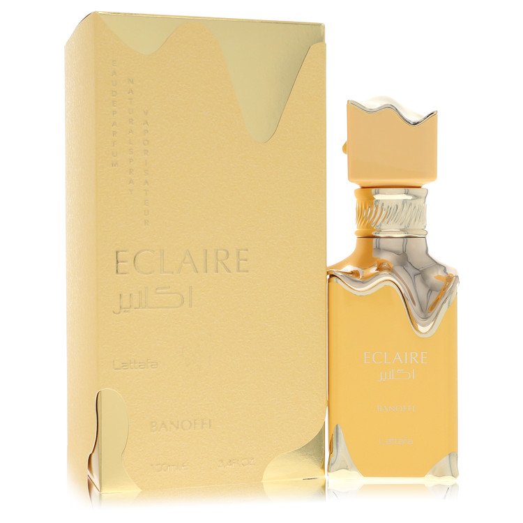 Lattafa Eclaire Banoffi Cologne by Lattafa Eau De Parfum Spray (Unisex) 3.4 oz for Men - Authentic Fragrance - Discount Men Perfume or Cologne Fragrance