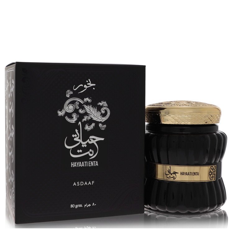 Lattafa Asdaaf Hayaati Enta Cologne by Lattafa Incense Tablets (Unisex) 2.82 oz for Men - Authentic Fragrance - Discount Men Perfume or Cologne Fragrance