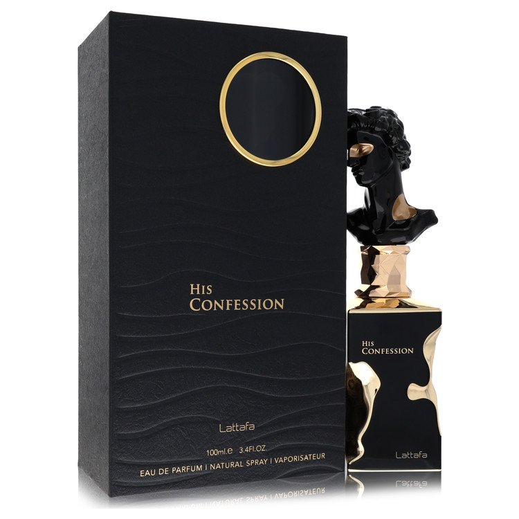 His Confession By by Lattafa 3.4 oz oz Eau De Parfum Spray for Men - Perfumes4All