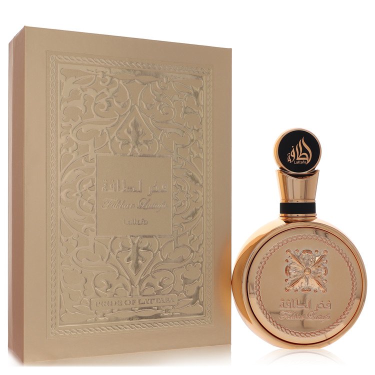 Fakhar Gold Extrait Perfume By Lattafa 3.4 Oz Eau De Parfum Spray For Women In Box
