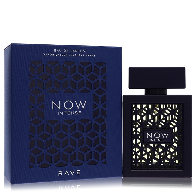 Rave Now Intense By by Lattafa 3.4 oz oz Eau De Parfum Spray for Men - Perfumes4All