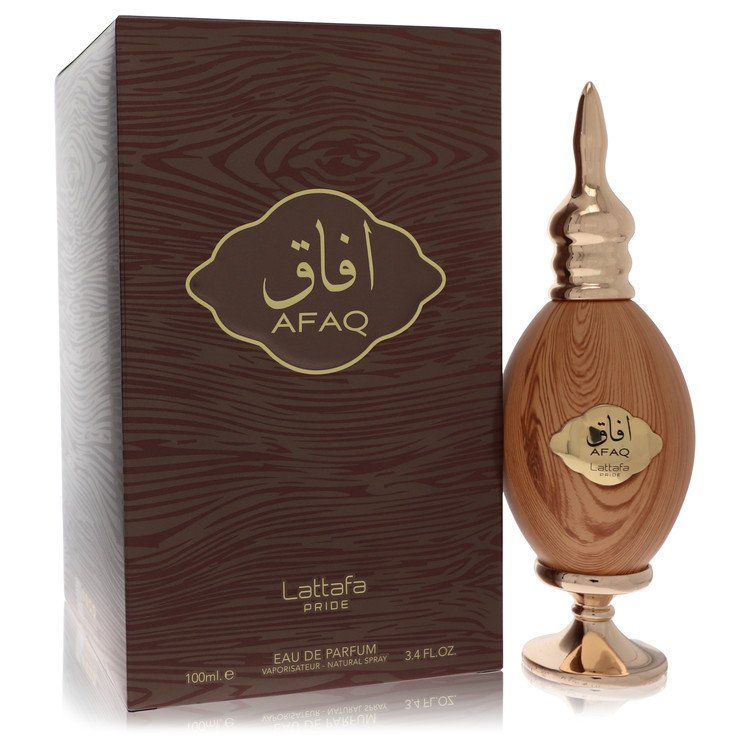 Lattafa Pride Afaq Gold Perfume by Lattafa Eau De Parfum Spray (Unisex) 3.4 oz for Women - Authentic Fragrance - Discount Women Perfume or Cologne Fragrance