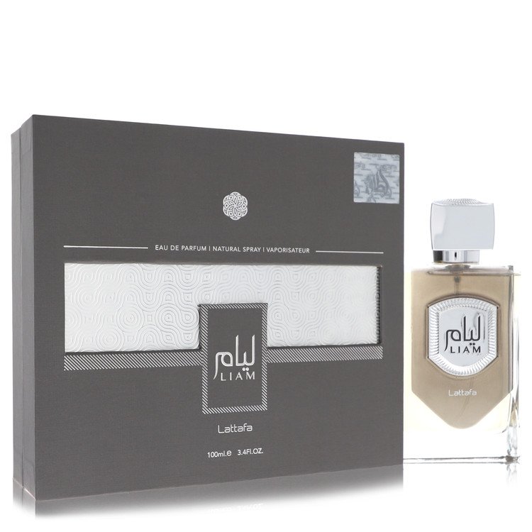Liam Grey Cologne By Lattafa 3.4 Oz Eau De Parfum Spray For Men In Box