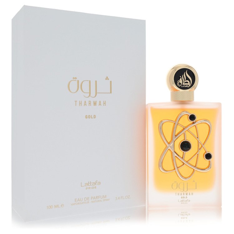 Pride Tharwah Gold by Lattafa 3.4 oz oz Eau De Parfum Spray for Women - Perfumes4All