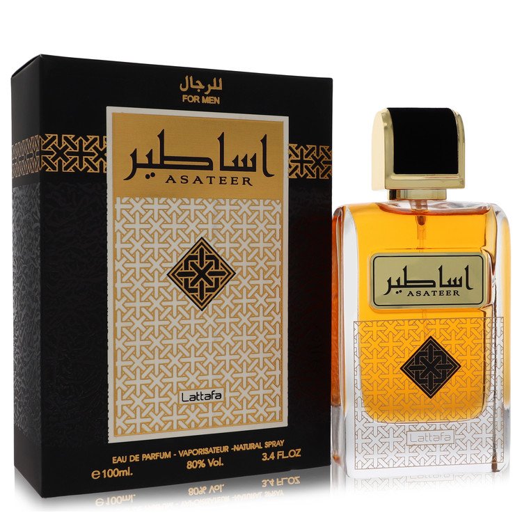 Lattafa Asateer Cologne by Lattafa Eau De Parfum Spray 3.4 oz for Men - Authentic Fragrance - Discount Men Perfume or Cologne Fragrance