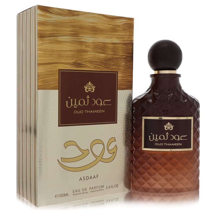 Asdaaf Oud Thameen By by Lattafa 3.4 oz oz Eau De Parfum Spray for Men - Perfumes4All