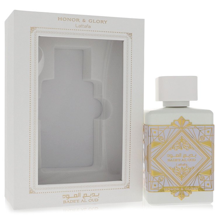 Lattafa Badee Al Oud Honor & Glory Cologne by Lattafa Eau De Parfum Spray (Unisex) 3.4 oz for Men - Authentic Fragrance - Discount Men Perfume or Cologne Fragrance