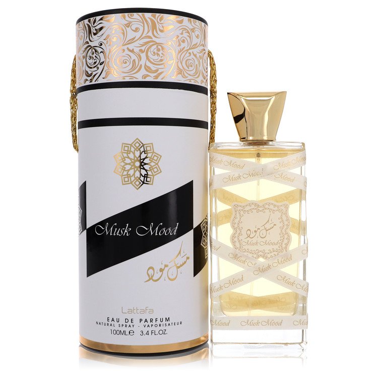 Lattafa Musk Mood Cologne by Lattafa Eau De Parfum Spray (Unisex) 3.4 oz for Men - Authentic Fragrance - Discount Men Perfume or Cologne Fragrance