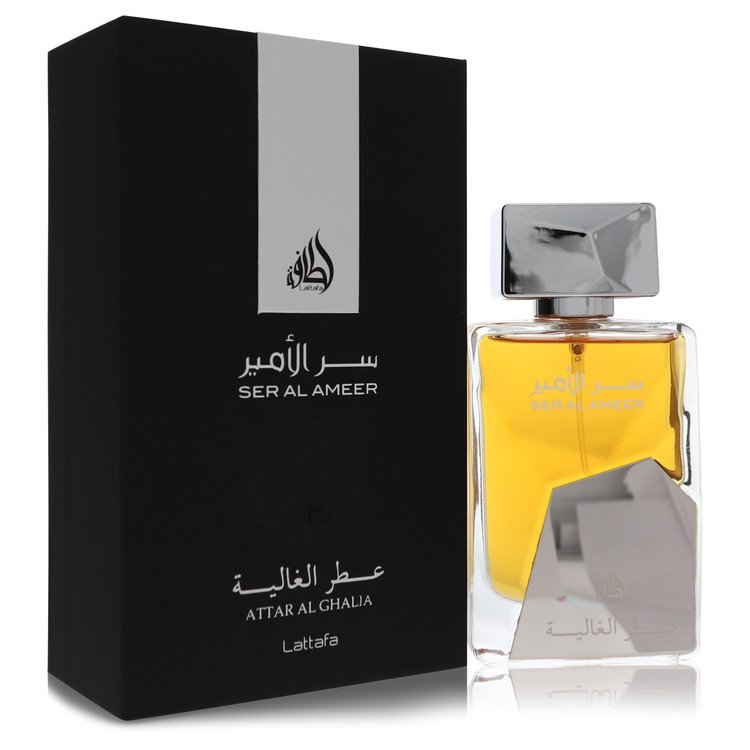 Lattafa Ser Al Ameer Cologne by Lattafa Eau De Parfum Spray (Unisex) 3.4 oz for Men - Authentic Fragrance - Discount Men Perfume or Cologne Fragrance