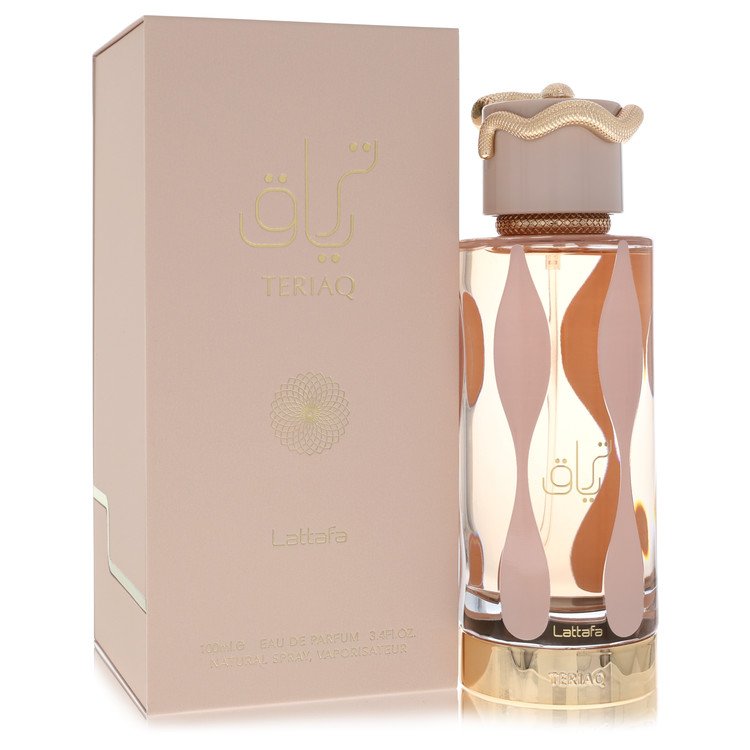 Lattafa Teriaq Perfume by Lattafa Eau De Parfum Spray (Unisex) 3.4 oz for Women - Authentic Fragrance - Discount Women Perfume or Cologne Fragrance
