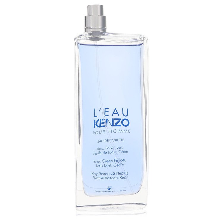 L'eau Kenzo Cologne by Kenzo Eau De Toilette Spray (Tester) 3.3 oz for Men - Authentic Fragrance - Discount Men Perfume or Cologne Fragrance