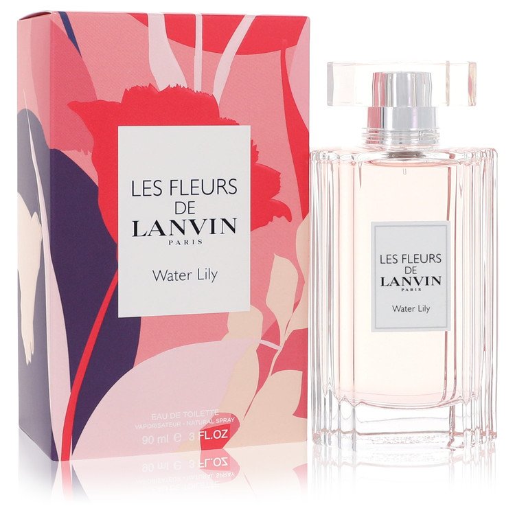 Les Fleurs De Lanvin Water Lily Perfume by Lanvin Eau De Toilette Spray 3 oz for Women - Authentic Fragrance - Discount Women Perfume or Cologne Fragrance