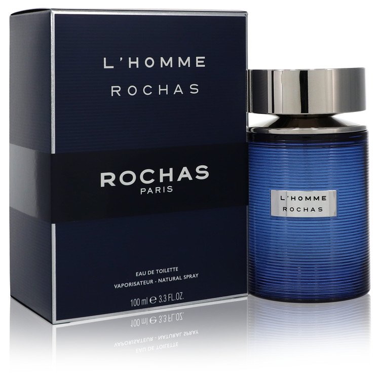L'homme Rochas Cologne by Rochas Eau De Toilette Spray 3.3 oz for Men - Authentic Fragrance - Discount Men Perfume or Cologne Fragrance